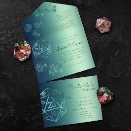 RPG Luxe | Teal Sheen Fantasy Tabletop Gamer Meal