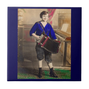 RPPC, jovem acordionista