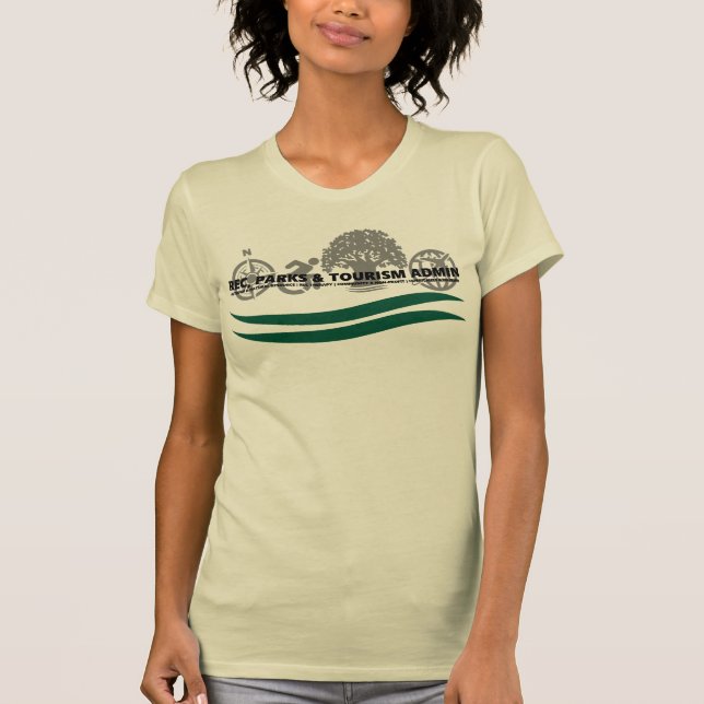 RPTA - Camiseta Dourada para mulheres (Frente)