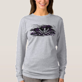 RR 03 | Camiseta dupla do logotipo rebelde preto