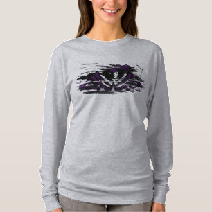 RR 03   Camiseta dupla do logotipo rebelde preto