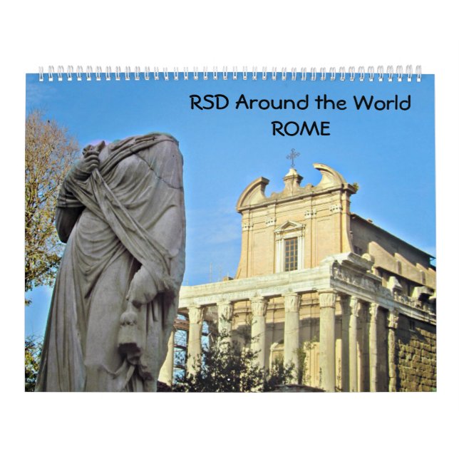RSD ao redor do mundo | Calendário Roma (Capa)
