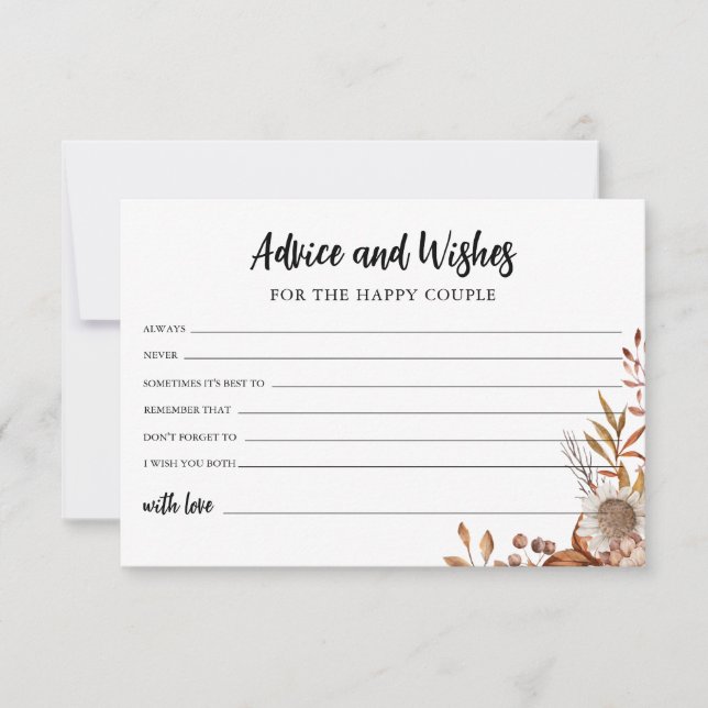 RSVP Apaixonados | Aviso de Casamento e Cartão de Desej (Frente)