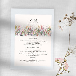 RSVP Autumn Garden Com Dragonflies Cartão Detalhado De 