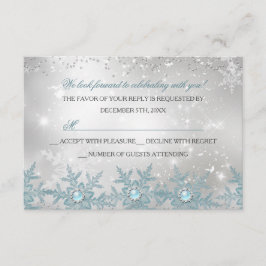 RSVP Blue Pearl Snowflake Festa de Natal