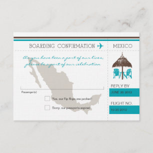RSVP Borning Pass para o México