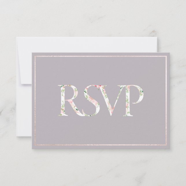 RSVP Botânico PixDezines|DIY BackgroundPALE SLATE (Frente)