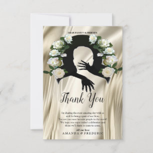 RSVP cartão de agradecimento Amor é tudo o que existe