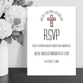 RSVP Cartão de Confirmação de Presença para Casamento C