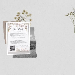 RSVP Cartão de Save the Date de Casamento Respiro de Be