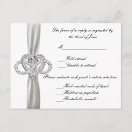 RSVP Cartão Infinity Heart Response