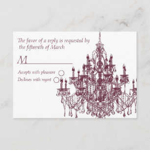 Rsvp cartão-TP de Chandee Amore