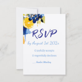 RSVP Cartões "La Dolce Vita"