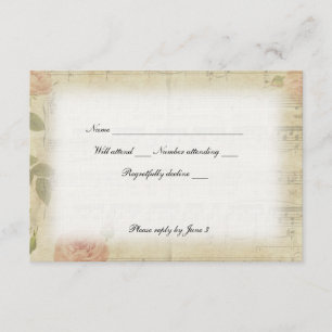 Rsvp da música do fantasma do Victorian com