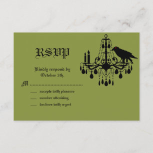 RSVP Damask e Green