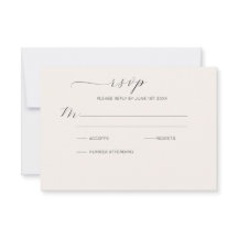RSVP de Ampersand Floral de Linha Dourada e Tabula
