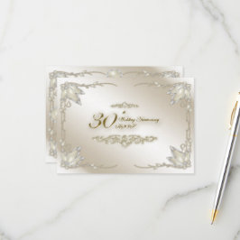 RSVP de Aniversário de Casamento de 30