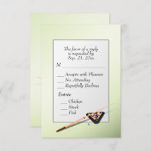 RSVP de Bilhares com opção de entrada