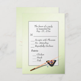 RSVP de Bilhares com opção de entrada