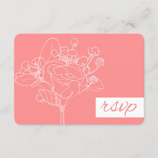 RSVP de Casamento (Coral)