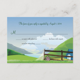 RSVP de Casamento de Campanha
