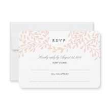 RSVP de Casamento de Jardim Secreto - Escamudo
