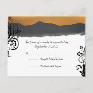 RSVP de Casamento de Montanha