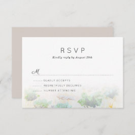 RSVP de Casamento de Paisagem do Deserto