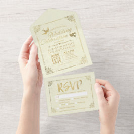 RSVP de Casamento de Quadro Floral de Script de Fo