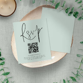 RSVP de Casamento de Script de Código QR da Casa d