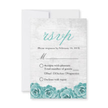 RSVP de Casamento Elegante Floral Suculente Russo
