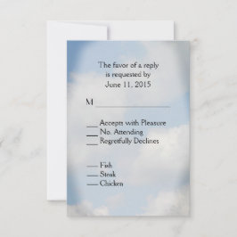 RSVP de Casamento em Nuvem