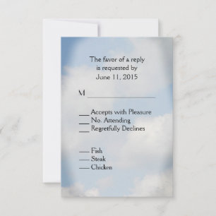 RSVP de Casamento em Nuvem