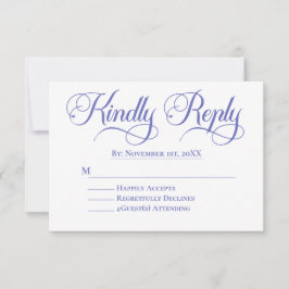 RSVP de Casamento Minimalista Elegante