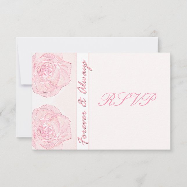 RSVP de Casamento para Sempre (Frente)