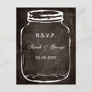 rsvp de casamento rsason jar