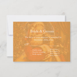 RSVP de Casamentos de Santa Claus natais vintages