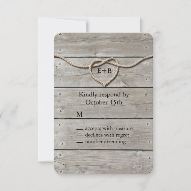 RSVP de casando (Frente)