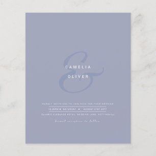 RSVP de Código QR do Convite de casamento de Amper