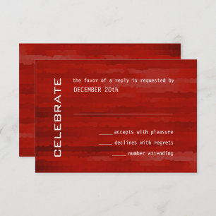 RSVP de Convite do Bar Mitzvah Techno Streaks