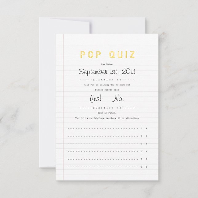 RSVP de Convite para Casamento de Notebook (Frente)