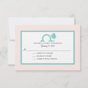 RSVP de Destino de Casamento Moongado das Bermudas