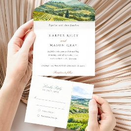 RSVP de Distância Total-em-Um do Vale do Napa