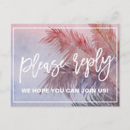 RSVP de Escolha do Menu Sunset Tropical