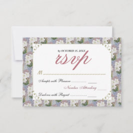 RSVP DE FLOR BRANCO DE AMARYLLIS ELEGANTE GORGEOSO