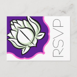 RSVP de flor de Lotus hindu