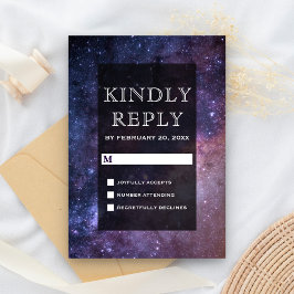 RSVP de Galáxia do Universo do Espaço Exterior