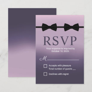 RSVP de Gravatas Duplas de Arco gay