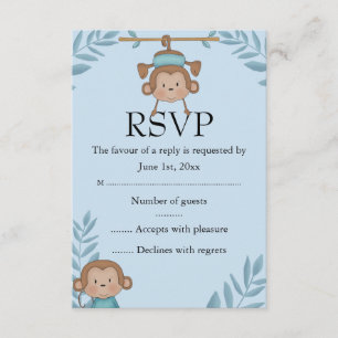 RSVP de Macaco Azul