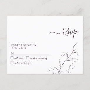 RSVP de menu sem menu de script roxo de ameixa mod